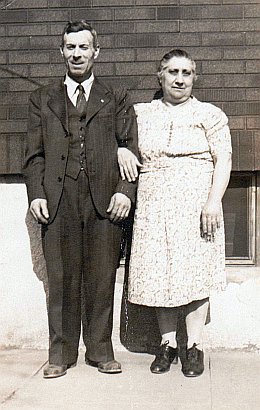 Angelo Barci con la moglie M. Francesca Sinopoli