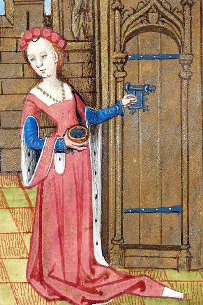 donna medievale come Melaz
