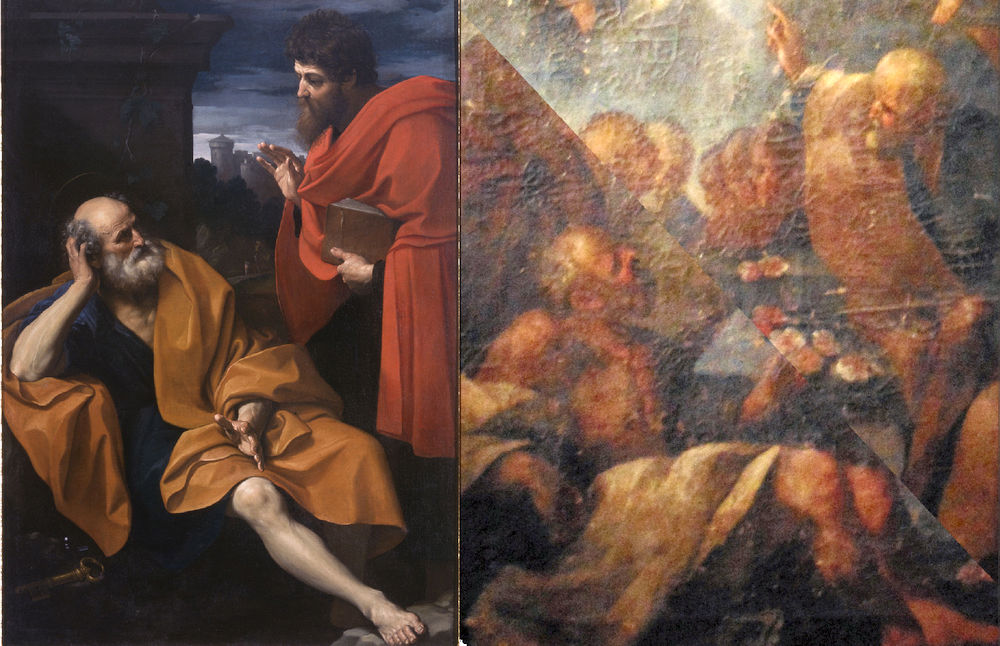Guido Reni: Pietro e Paolo, Autore ignoto:Paolo e Pietro