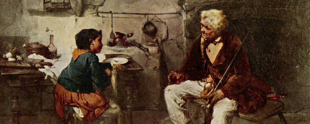 Dipinto di Domenico Induno 1854