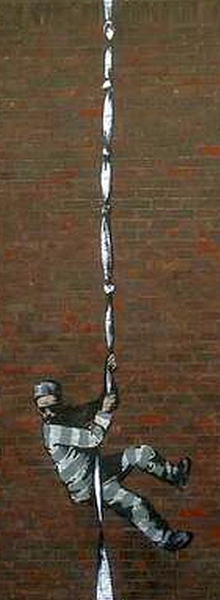 Fuga dalla torre - Bansky - Reading, Berkshire