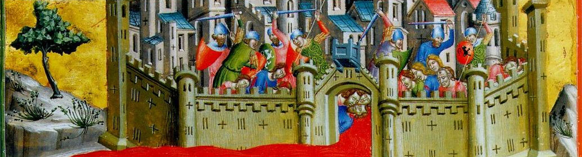 L'assedio di Gerusalemme di anonimo 14° secolo. da Wikipedia
