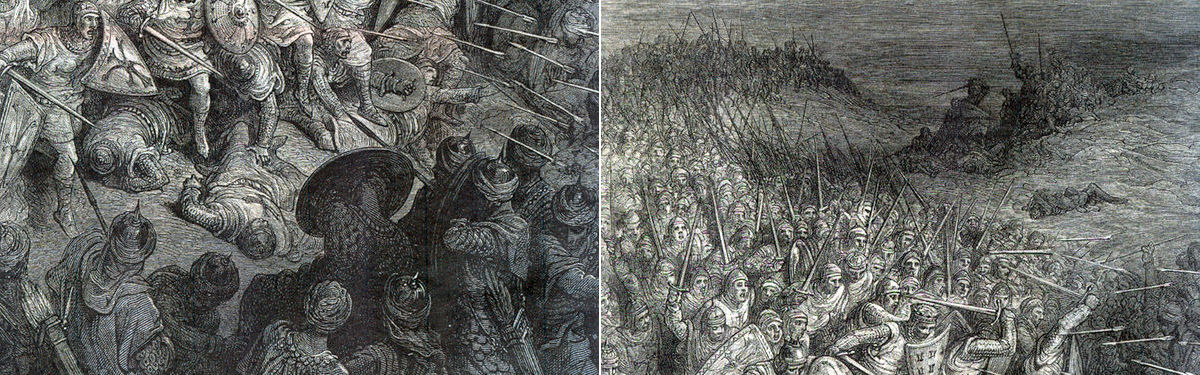 Battaglia di Doryleum illustrazione di Gustave Dorè - da Wikipedia