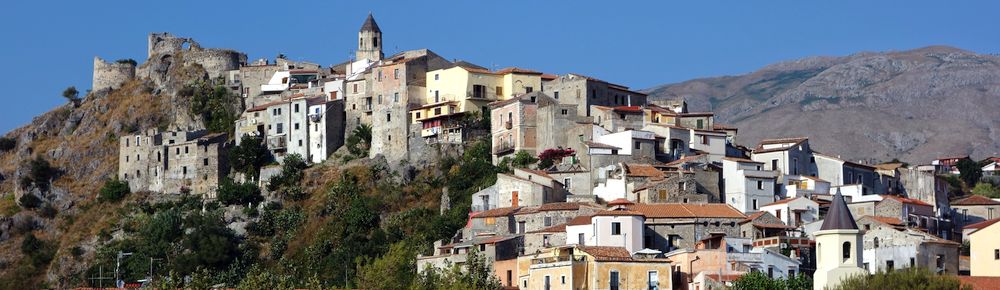 Veduta centro storico di Scalea Veduta centro storico di Scalea