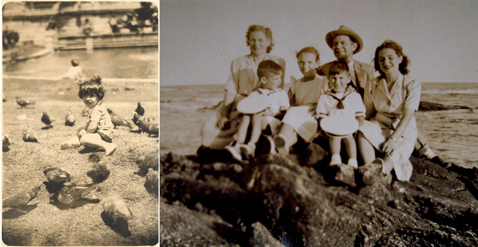 La nieta y familiares