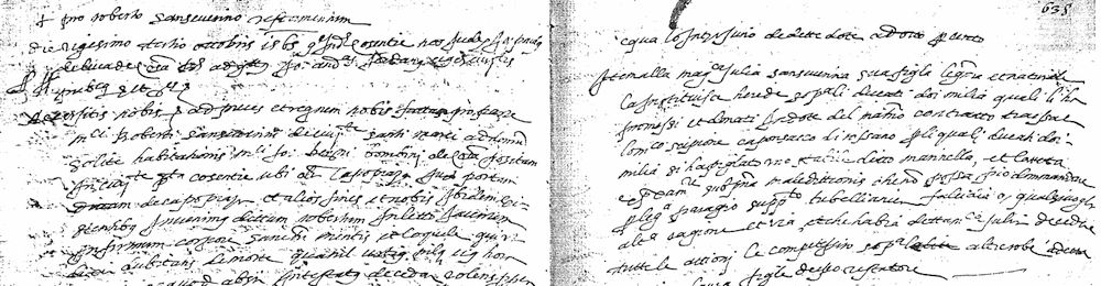 Testamento Roberto Sanseverino 1565