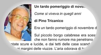 Un tardo pomeriggio di novembre