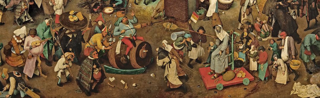 Pieter Brugel Lotta tra Carnevale e Quaresima