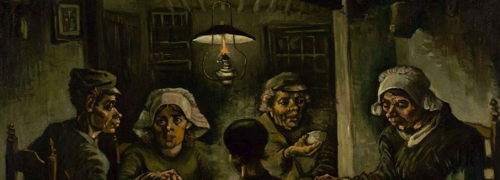I mangiatori di patate di V.Van Gogh